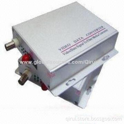 1 Channel Video/1 Duplex Audio to Fiber, SM FC, 20km, Optic Video converter